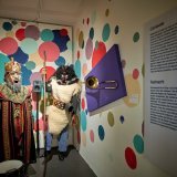Les cellules du Pénitencier ont toutes été réaménagées à l'occasion de l'exposition.